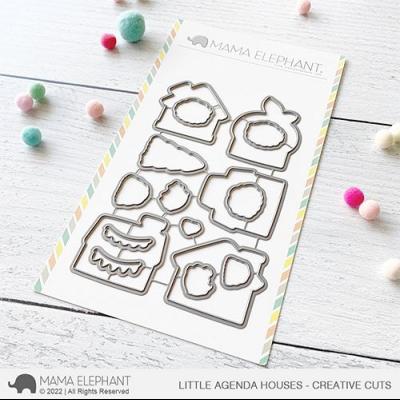 Mama Elephant Creative Cuts - Little Agenda Houses